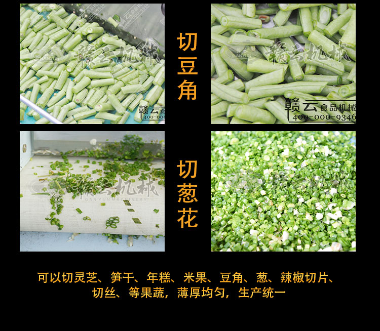 小作坊、夫妻店、餐飲店配備的多功能切菜機(jī)，切片、切絲、切丁、切段一機(jī)多用(圖11)