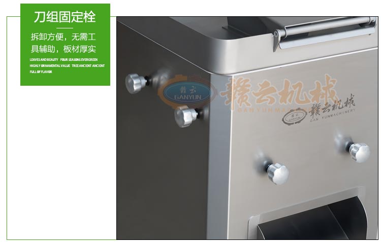 商用肉絲肉粒切割機(jī)廠家直銷(xiāo)肉條加工機(jī)肉片切割(圖9)